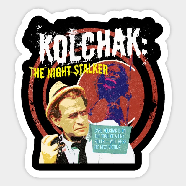 kolchak the night stalker - carl kolchak Sticker by top snail